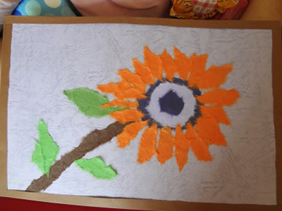 作品名[ひまわり」